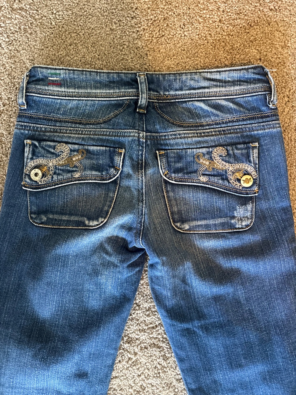 Y2K diesel jeans women muze vintage rn93248 ca25594 25x32 - Picture 11 of 11